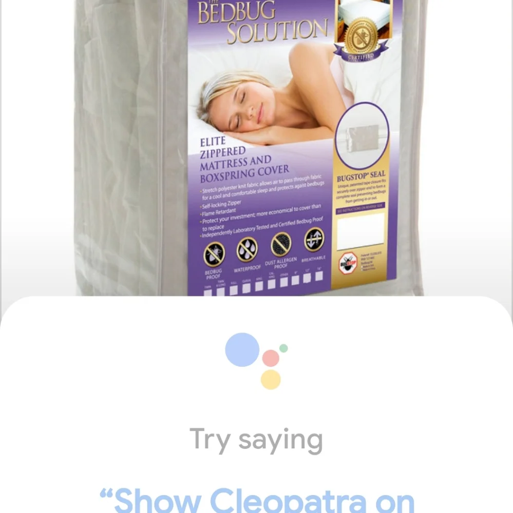 King size bed bug protector